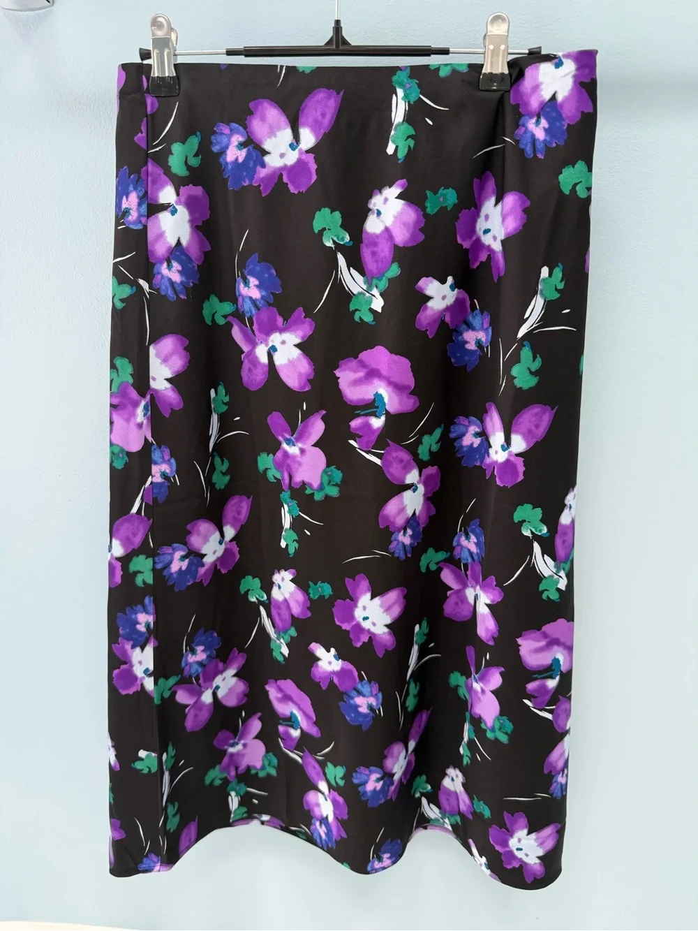 J. Crew Floral Midi Skirt